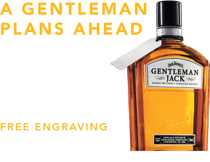 a gentleman plans ahead
