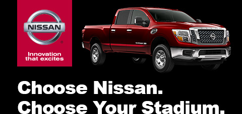 Choose Nissan. Choose Your Stadium.
