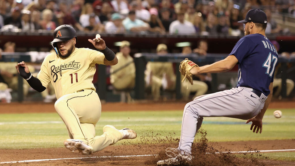 Matt Brash of the Seattle Mariners pitches against the Tampa Bay Rays  News Photo - Getty Images