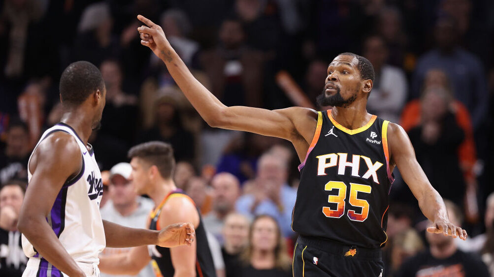 Kevin Durant of the Suns recognized as Western Conference Player of the Week