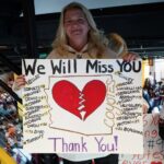 Coyotes fans share their love of the hockey team, as it plays its last game in Phoenix before relocating to Utah. (Jeremy Schnell/Arizona Sports.)