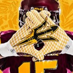 Arizona State's new gloves by adidas.