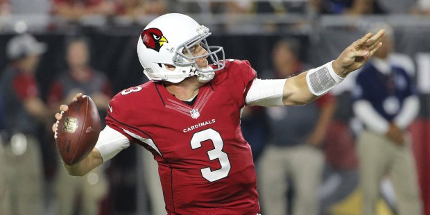 Arizona Cardinals quarterback Carson Palmer throws against the San Diego Chargers during the first ...