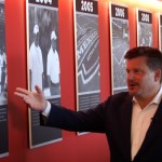 Owner Michael Bidwill discusses some of the team's history. (Photo by Adam Green/Arizona Sports)