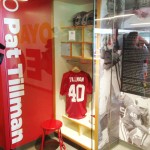 A look at Pat Tillman's locker, which has been saved and preserved. (Photo by Adam Green/Arizona Sports)