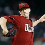 Arizona Diamondbacks starting pitcher Patrick Corbin throws against the Los Angeles Dodgers during the first inning of a baseball game, Sunday, Sept. 13, 2015, in Phoenix. (AP Photo/Ralph Freso)