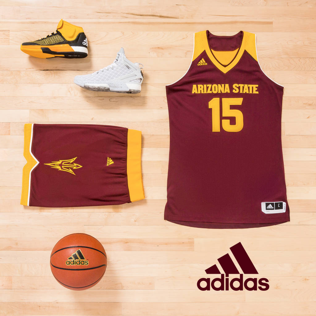 New Arizona State basketball uniforms from adidas Arizona Sports