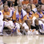 As Nash would tell you, he would not have been the player he was without his teammates. Amare Stoudemire, Shawn Marion, Raja Bell, Leandro Barbosa all helped Nash become the player he was. (AP Photo)