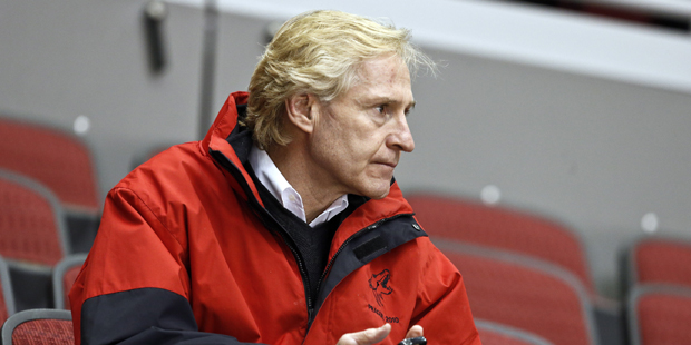 Coyotes GM Don Maloney, pictured in this file photo, and team leadership held a town hall meeting S...