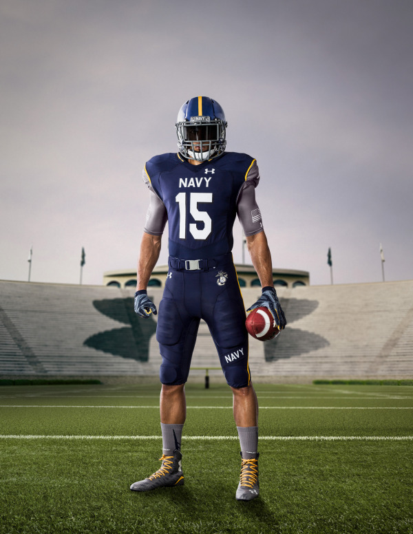 Navy to wear hand-painted helmets and new uniforms for annual clash vs ...