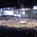 A look at the crowd at D-backs Fan Fest, Saturday, February 20, 2016 at Chase Field in Phoenix. (Photo: Vince Marotta/Arizona Sports)