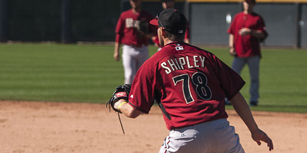 D-backs pitcher Braden Shipley made Keith Law's list of top-100 prospects. (Photo by Stephen DeLore...