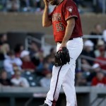 Josh Collmenter finds himself in a very different spot. This time a year ago, he entered the season as the team's ace. Instead, he begins 2016 on the disabled list due to a shoulder problem.