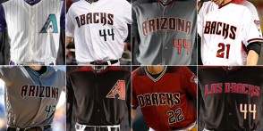 arizona diamondbacks jersey history