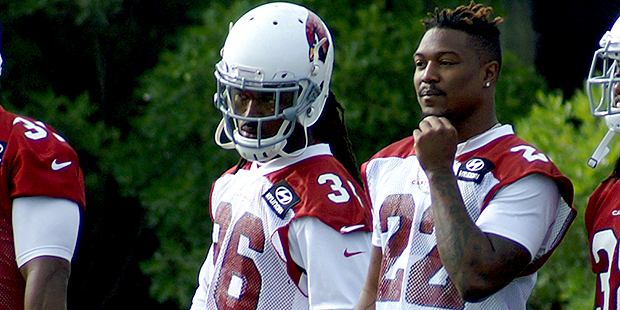 Tony Jefferson (22) and D.J. Swearinger (36) are two members of the secondary who are returning fro...