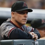 Arizona Diamondbacks manager Chip Hale looks on against the Colorado Rockies in the first inning of a baseball game Monday, May 9, 2016, in Denver. (AP Photo/David Zalubowski)