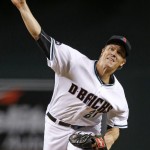 Arizona Diamondbacks' Zack Greinke throws a pitch during the first inning of a baseball game against the Tampa Bay Rays on Tuesday, June 7, 2016, in Phoenix. (AP Photo/Ross D. Franklin)