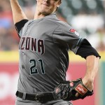 Arizona Diamondbacks starting pitcher Zack Greinke delivers during the first inning of a baseball game against the Houston Astros Thursday, June 2, 2016, in Houston. (AP Photo/Eric Christian Smith)