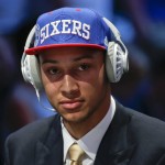 Ben Simmons answers questions during an interview after being selected as the number one pick overall by the Philadelphia 76ers during the NBA basketball draft, Thursday, June 23, 2016, in New York. (AP Photo/Frank Franklin II)