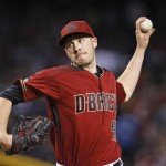 Arizona Diamondbacks' Patrick Corbin throws a pitch against the Los Angeles Dodgers during the first inning of a baseball game Wednesday, June 15, 2016, in Phoenix. (AP Photo/Ross D. Franklin)