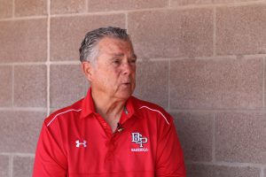 Brophy Prep’s baseball coach Tom Succow said Arizona high school baseball is on the rise. (Photo ...