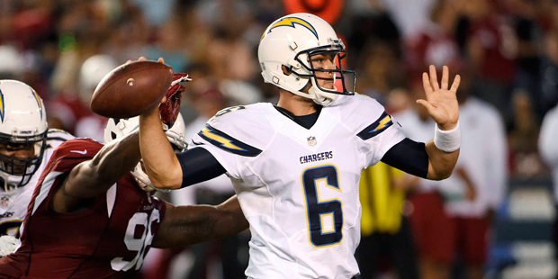 Chargers' Mike Bercovici gets extended run against Cardinals