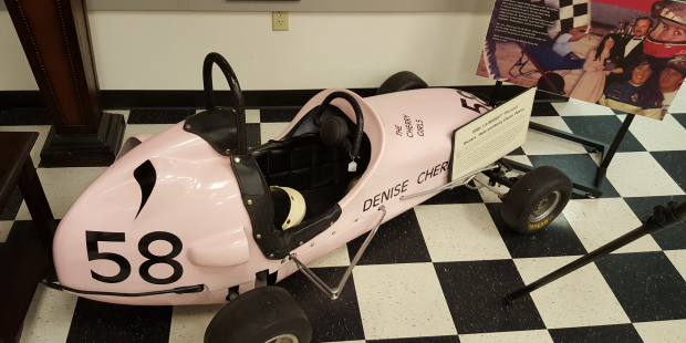 A 1950s quarter midget located in the museum. (Photo by Tyler Rubin/Cronkite News)...