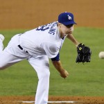 Los Angeles Dodgers starting pitcher Ross Stripling throws during the second inning of a baseball game against the Arizona Diamondbacks, Tuesday, Sept. 6, 2016, in Los Angeles. (AP Photo/Mark J. Terrill)