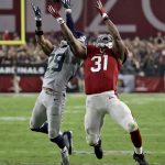 Seattle Seahawks free safety Earl Thomas (29) breaks up a pass intended for Arizona Cardinals running back David Johnson (31) during the first half of a football game, Sunday, Oct. 23, 2016, in Glendale, Ariz. (AP Photo/Rick Scuteri)