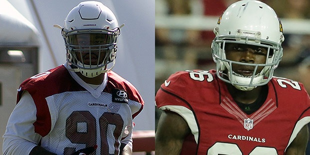 Rookies Robert Nkemdiche and Brandon Williams highlight the Arizona Cardinals' list of inactives in...