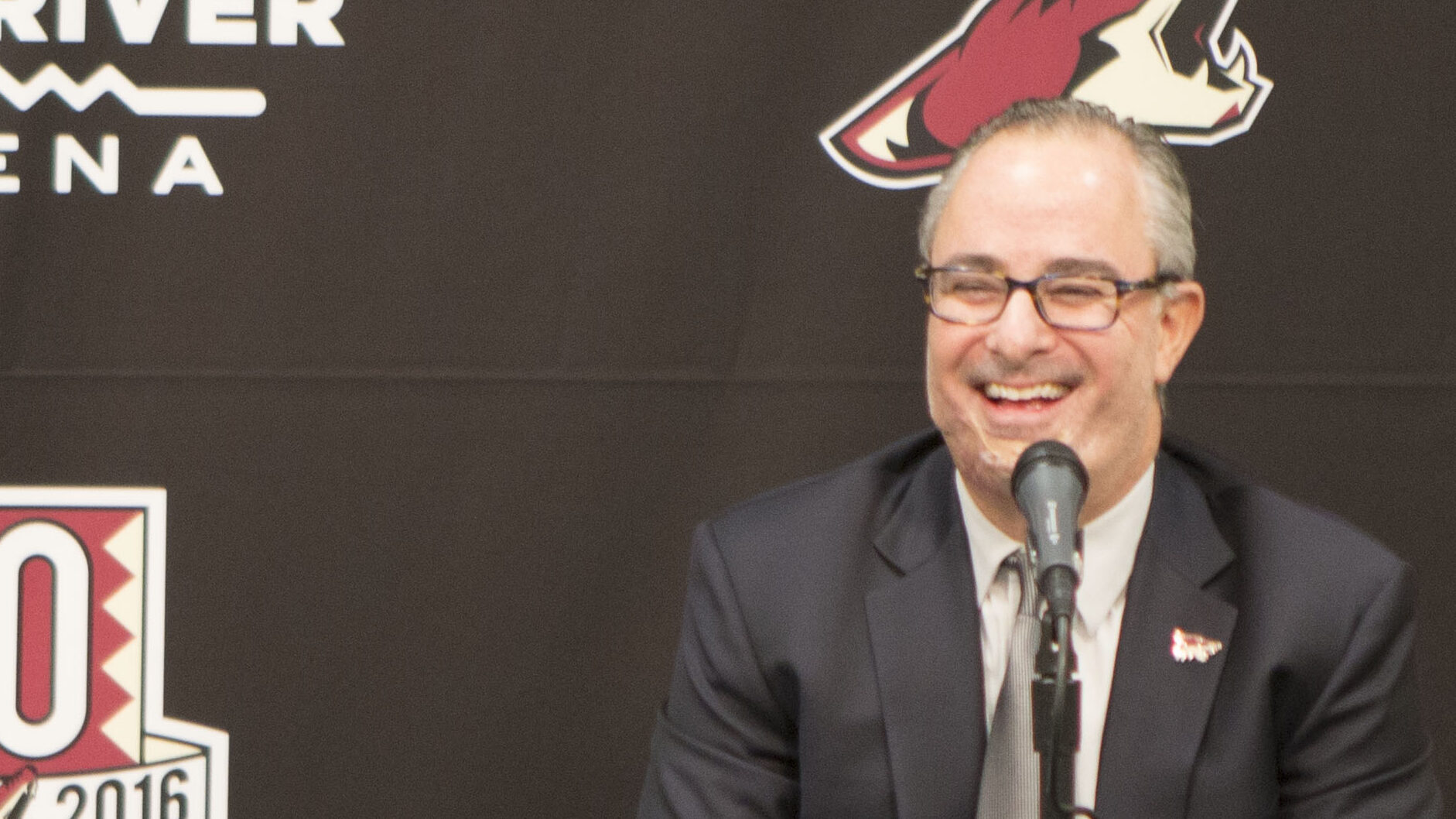 Coyotes President and CEO Anthony LeBlanc and majority owner Andrew Barroway say a move to Tempe wo...