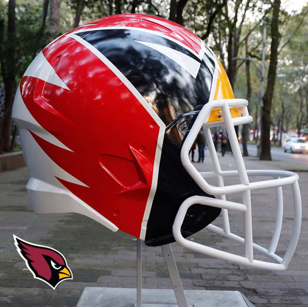 NFL asks Mexican artists to reimagine a Cardinals helmet