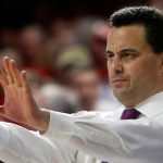 FILE - In this Friday, Feb. 12, 2016 file photo, Arizona head coach Sean Miller during the second half of an NCAA college basketball game against UCLA, in Tucson, Ariz.  The Wildcats are still loaded and expected to make another NCAA Tournament run. (AP Photo/Rick Scuteri, File)