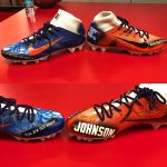 David Johnson hopes to raise awareness on bullying with his custom cleats.