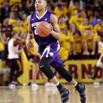 Washington guard Markelle Fultz moves the ball up against Arizona State during the first half of an NCAA college basketball game, Wednesday, Jan. 25, 2017, in Tempe, Ariz. (AP Photo/Matt York)