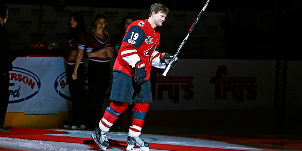 Captain Shane Doan is the only player remaining from the original 1996-97 Coyotes team that will be...