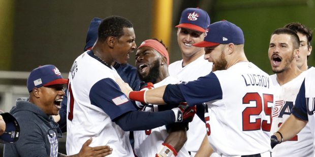 Team USA rallies past Colombia in 10 innings in WBC, 3-2