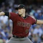 Arizona Diamondbacks starting pitcher Patrick Corbin throws against the Los Angeles Dodgers during the second inning of a baseball game, Saturday, April 15, 2017, in Los Angeles. (AP Photo/Jae C. Hong)