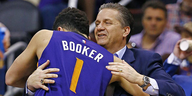 Phoenix Suns' Devin Booker, Tyler Ulis have Kentucky, UCLA bet with coach 