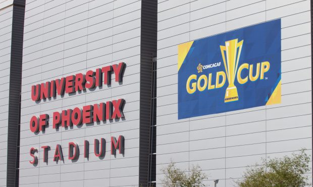 University of Phoenix Stadium hosted the Gold Cup for the second time in three years. (Photo by Joh...