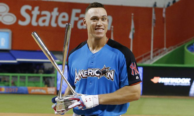 Aaron Judge hits Marlins Park roof on way to Home Run Derby title, New  York Yankees