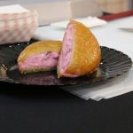 The Cardinals introduced a glazed donut pressed ice cream sandwich, a hot glazed donut with your choice of flavor of ice cream or gelato in the middle. (Matt Layman/Arizona Sports)