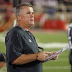 Arizona State coach Todd Graham watches his team during an NCAA college football game against Texas Tech, Saturday, Sept. 16, 2017, in Lubbock, Texas. (Brad Tollefson/Lubbock Avalanche-Journal via AP)