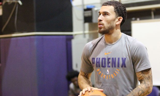 Phoenix Suns point guard Mike James practices at Talking Stick Resort Arena, Tuesday, October 24, 2...