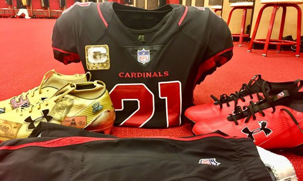 Monopoly themed cleats for Cardinals cornerback Patrick Peterson