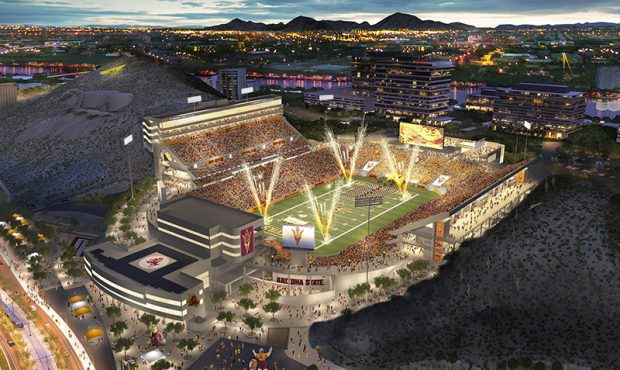 Arizona State officials hope Sun Devil Stadium can become a year-round facility. (Photo courtesy AS...