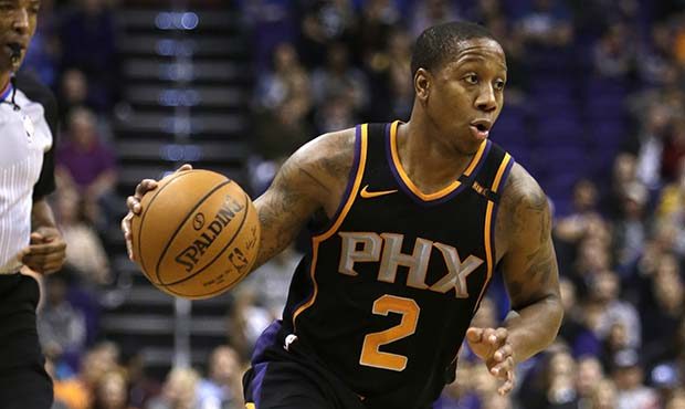 Phoenix Suns guard Isaiah Canaan (2) in the third quarter during an NBA basketball game against the...