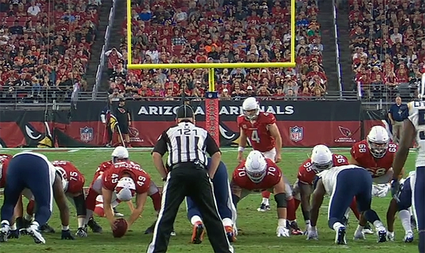 Kicking the ball was an adventure for the Arizona Cardinals Sunday in a 32-16 loss to the Los Angel...