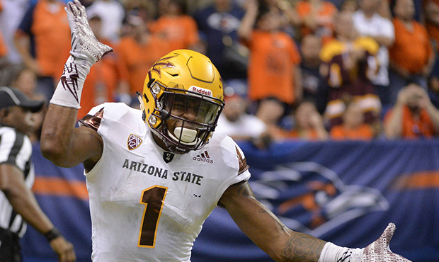 N'Keal Harry has impressive day at NFL Combine in 40-yard dash, jumping