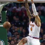 Phoenix Suns' Tyson Chandler dunks during the third quarter of an NBA basketball game against the Boston Celtics in Boston, Saturday, Dec. 2, 2017. The Celtics won 116-111. (AP Photo/Michael Dwyer)